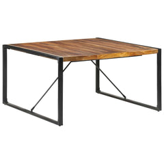 vidaXL Dining Table 140x140x75 cm Solid Wood 1