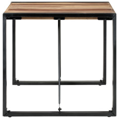 vidaXL Dining Table 80x80x75 cm Solid Wood 3