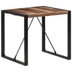 vidaXL Dining Table 80x80x75 cm Solid Wood 6
