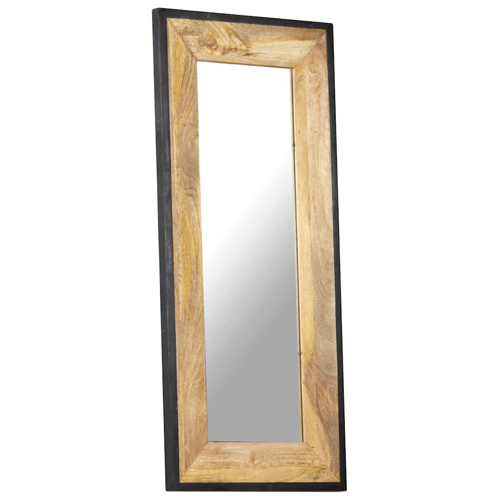 Mirror Solid Mango Wood 110 x 50 cm