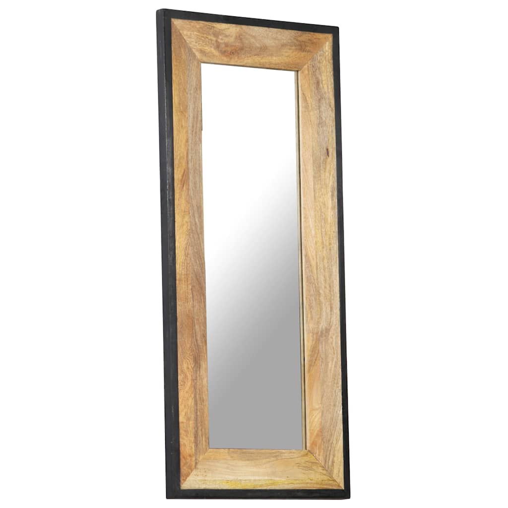 Mirror Solid Mango Wood 110 x 50 cm