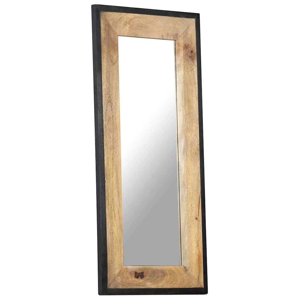 Mirror Solid Mango Wood 110 x 50 cm