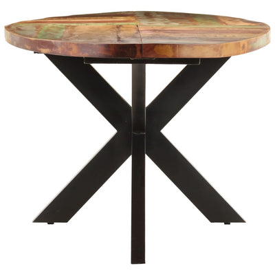 Dining Table 240x100x75 cm Solid Reclaimed Wood