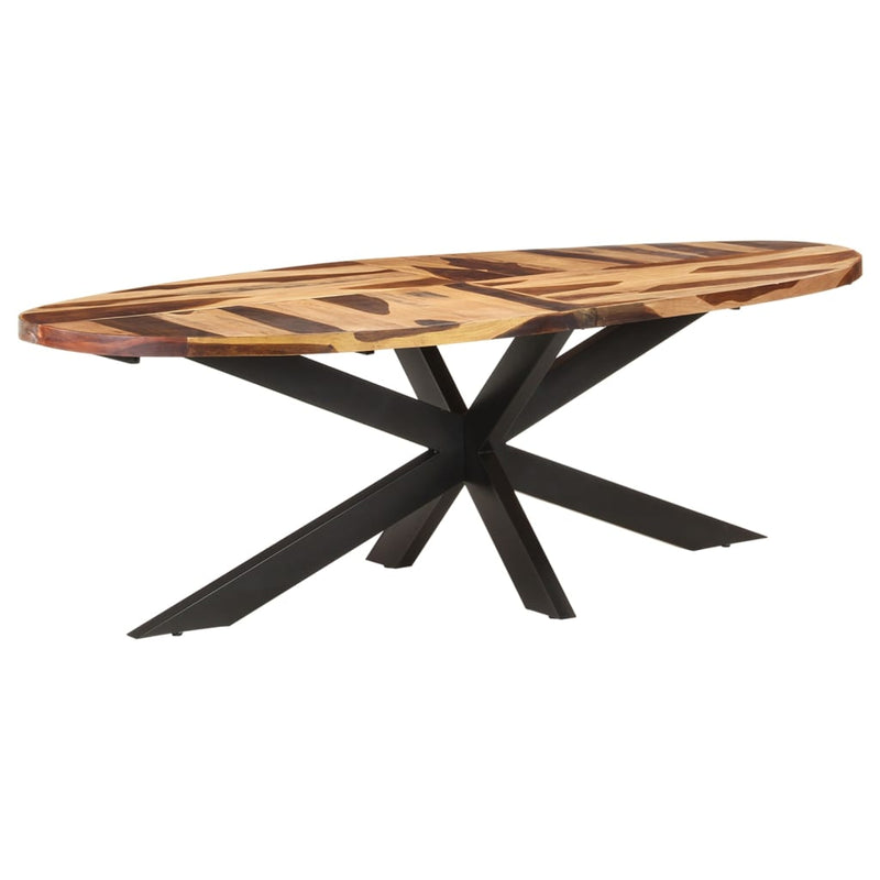 Dining Table 240x100x75 cm Acacia Wood with Honey Finish