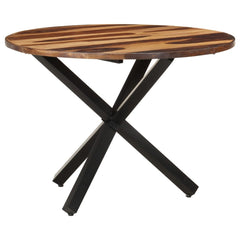 321683 vidaXL Dining Table 100x100x75 cm Acacia Wood with Honey Finish 1