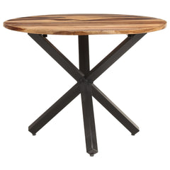 321683 vidaXL Dining Table 100x100x75 cm Acacia Wood with Honey Finish 2