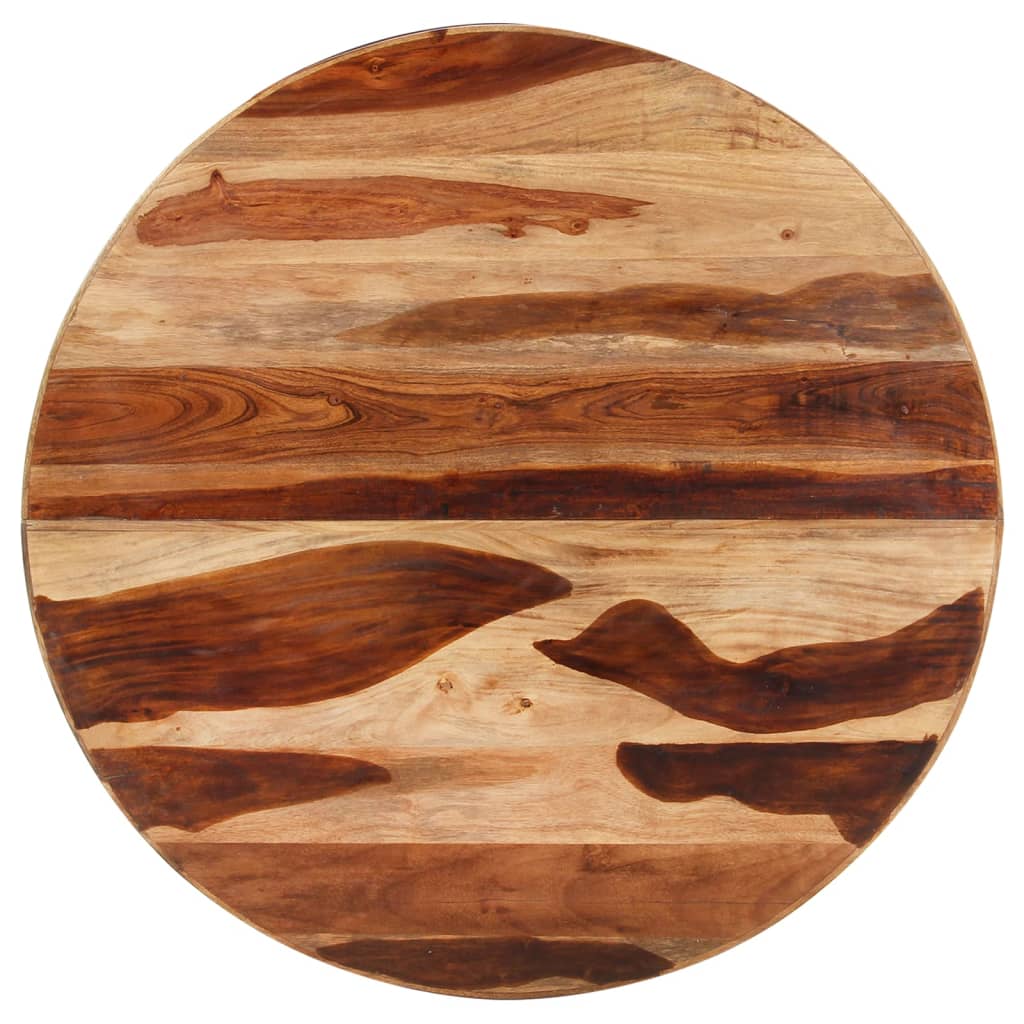 321683 vidaXL Dining Table 100x100x75 cm Acacia Wood with Honey Finish 4