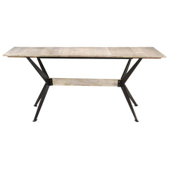 vidaXL Dining Table 180x90x76 cm Solid Mango Wood 2