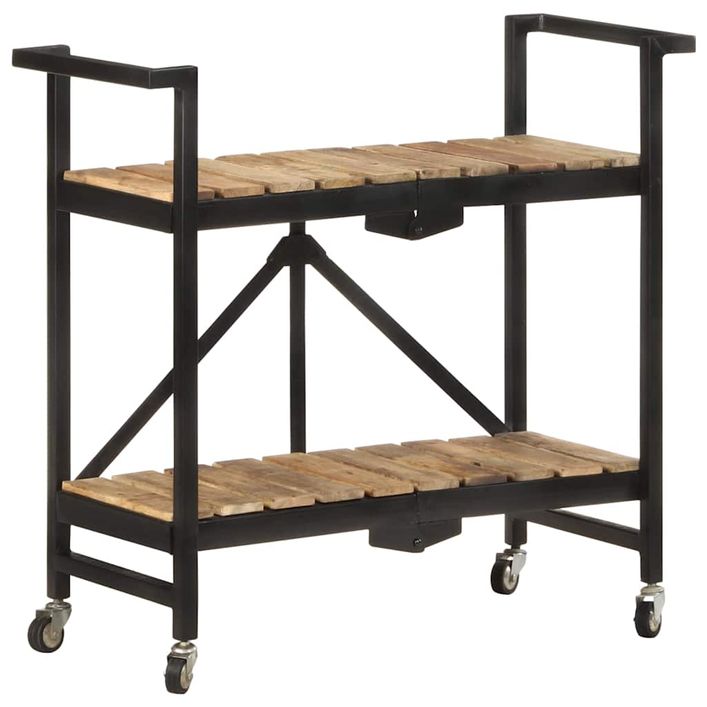 Kitchen Trolley 87x36x81 cm Solid mango wood