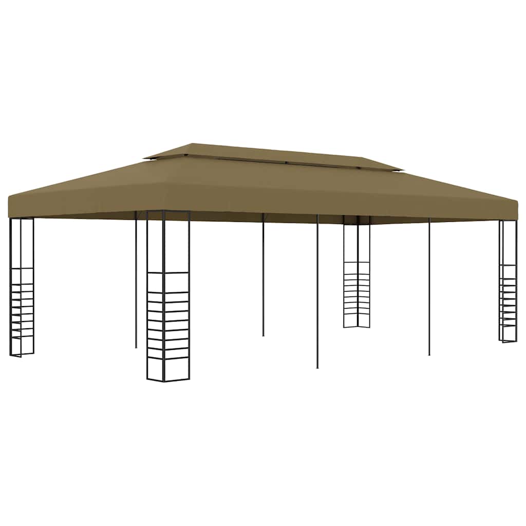 Gazebo Taupe 3 x 6 m