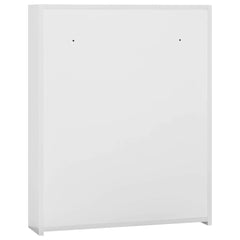 323607 vidaXL Bathroom Mirror Cabinet White 60x15x75 cm MDF 3