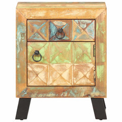 320377 vidaXL Bedside Cabinet 40x30x50 cm Solid Reclaimed Wood 4