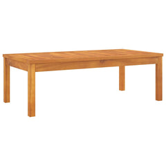 311833 vidaXL Coffee Table 100x50x33 cm Solid Acacia Wood 2