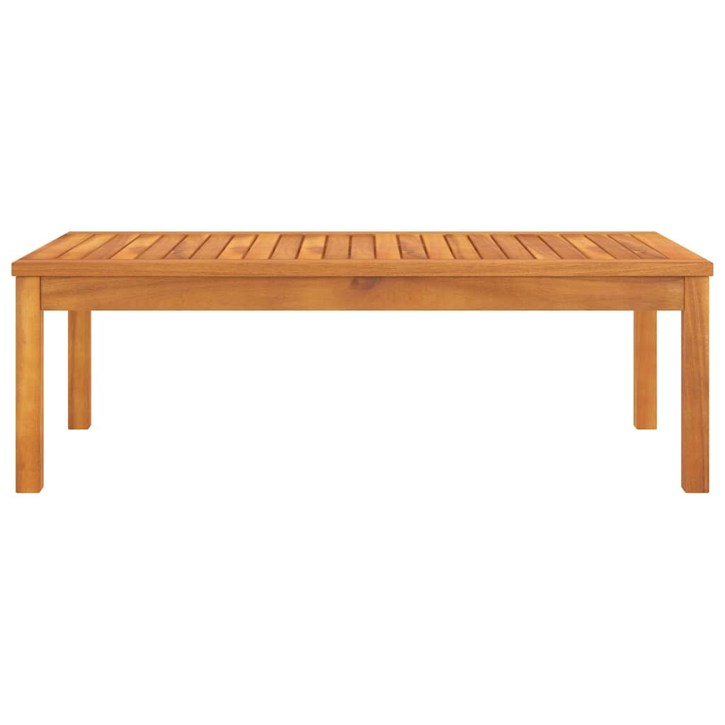 311833 vidaXL Coffee Table 100x50x33 cm Solid Acacia Wood 3