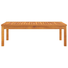 311833 vidaXL Coffee Table 100x50x33 cm Solid Acacia Wood 3