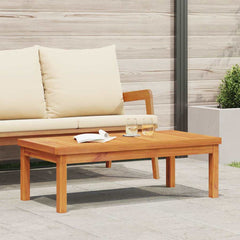 311833 vidaXL Coffee Table 100x50x33 cm Solid Acacia Wood 1