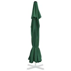 vidaXL Replacement Fabric for Outdoor Parasol Green 515 cm 4