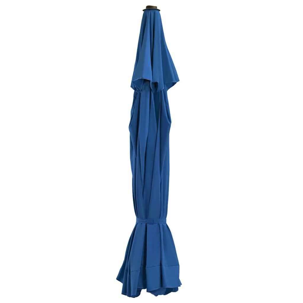 vidaXL Replacement Fabric for Outdoor Parasol Azure Blue 515 cm 1