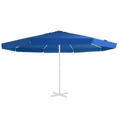 vidaXL Replacement Fabric for Outdoor Parasol Azure Blue 515 cm 2
