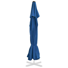 vidaXL Replacement Fabric for Outdoor Parasol Azure Blue 515 cm 4