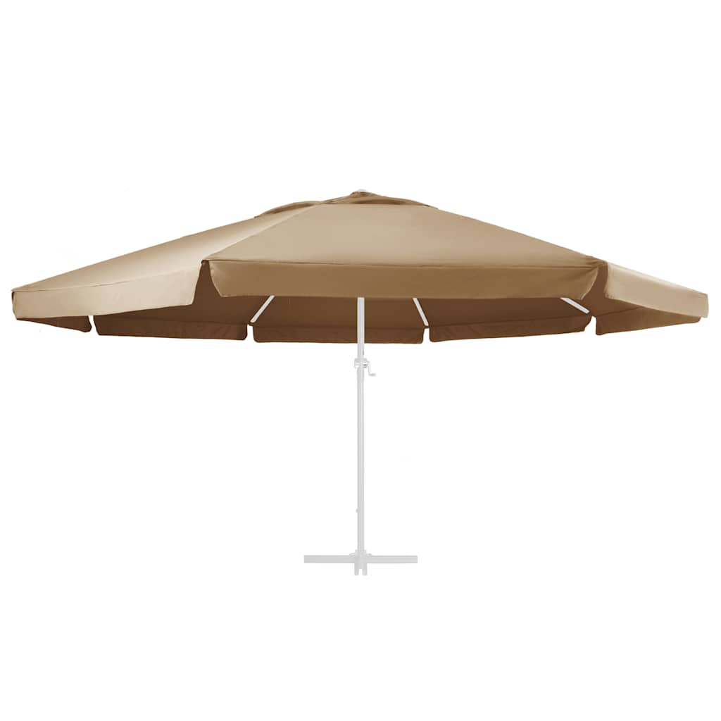 vidaXL Replacement Fabric | Taupe | 100% polyester with PA coating 3