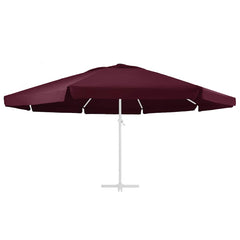 vidaXL Replacement Fabric for Outdoor Parasol Bordeaux Red 610 cm 3