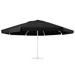 vidaXL Replacement Fabric | Black | Polyester with PA coating | 600 cm diameter 3