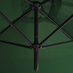 vidaXL Garden Parasol | Green | Polyester, Powder-Coated Steel | Extra Large 5