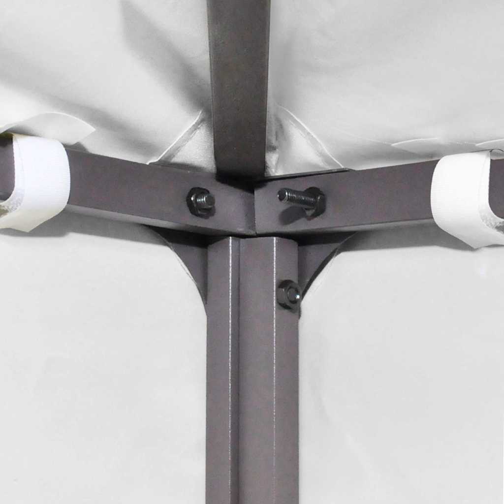 vidaXL 2-Tier Gazebo Top Cover 310 g/m² 4x3 m White 6