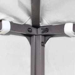 vidaXL 2-Tier Gazebo Top Cover 310 g/m² 4x3 m White 6
