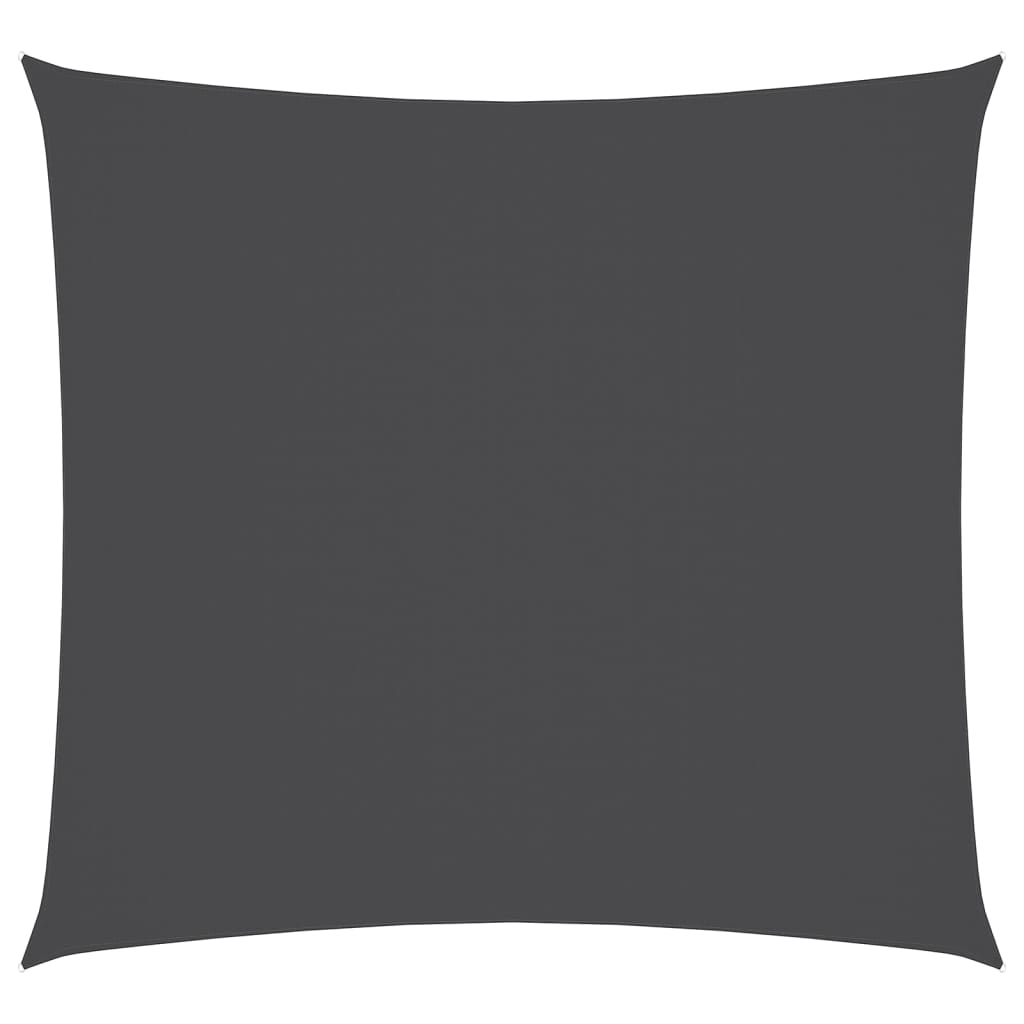 vidaXL Sunshade Sail Oxford Fabric Square 6x6 m Anthracite 2