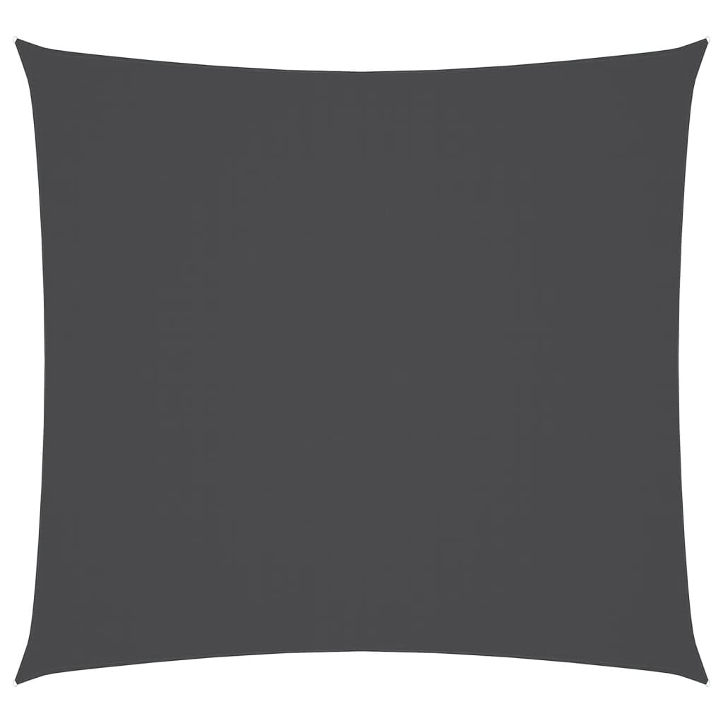 vidaXL Sunshade Sail Oxford Fabric Square 7x7 m Anthracite 2
