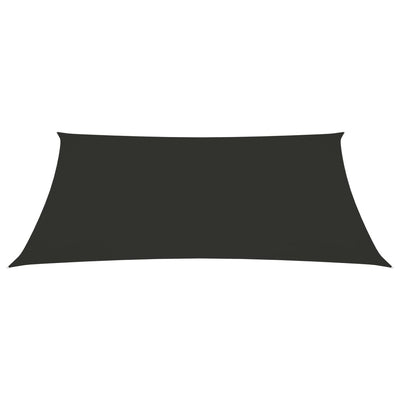 Sunshade Sail Oxford Fabric Rectangular 2.5x4.5 m Anthracite