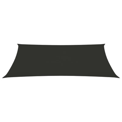 Sunshade Sail Oxford Fabric Rectangular 5x7 m Anthracite