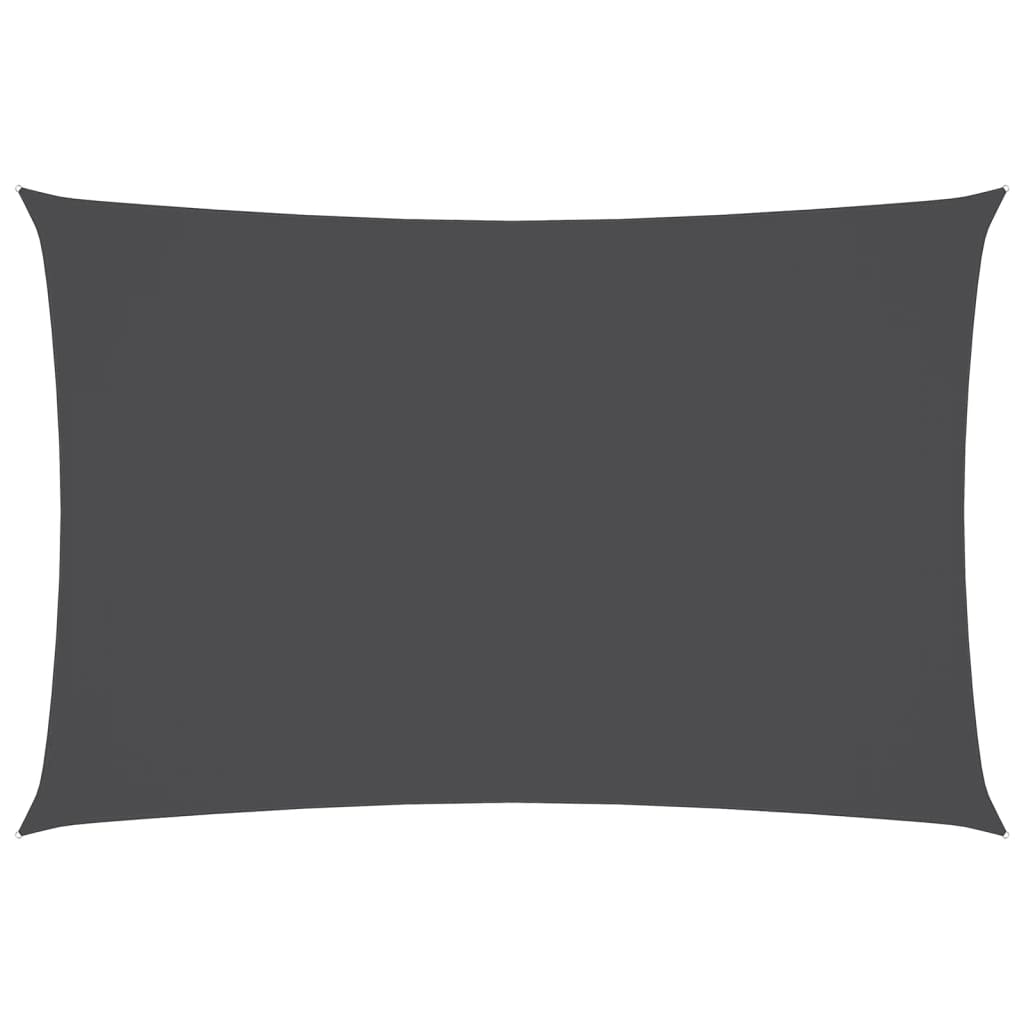 vidaXL Sunshade Sail Oxford Fabric Rectangular 6x8 m Anthracite 2