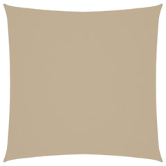 vidaXL Sunshade Sail Oxford Fabric Square 7x7 m Beige 2
