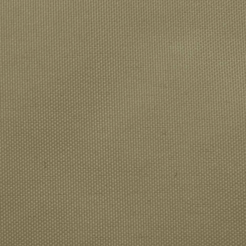 Sunshade Sail Oxford Fabric Triangular 3x4x5 m Beige