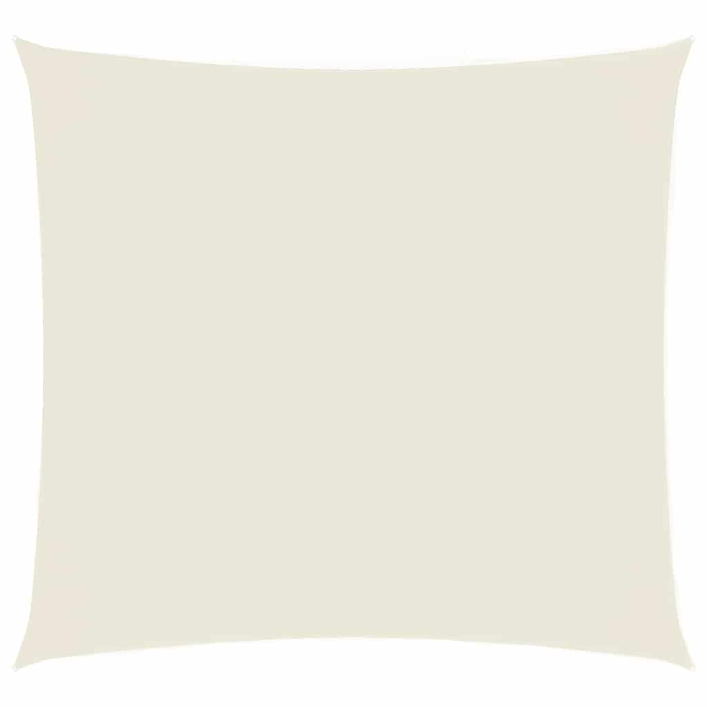 vidaXL Sunshade Sail Oxford Fabric Square 3x3 m Cream 2