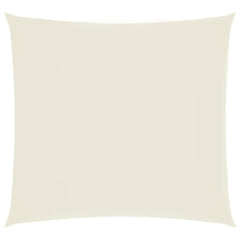 vidaXL Sunshade Sail Oxford Fabric Square 6x6 m Cream 2