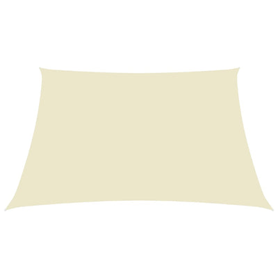 Sunshade Sail Oxford Fabric Rectangular 3x4 m Cream