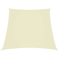 vidaXL Sunshade Sail Oxford Fabric Trapezium 2/4x3 m Cream 1