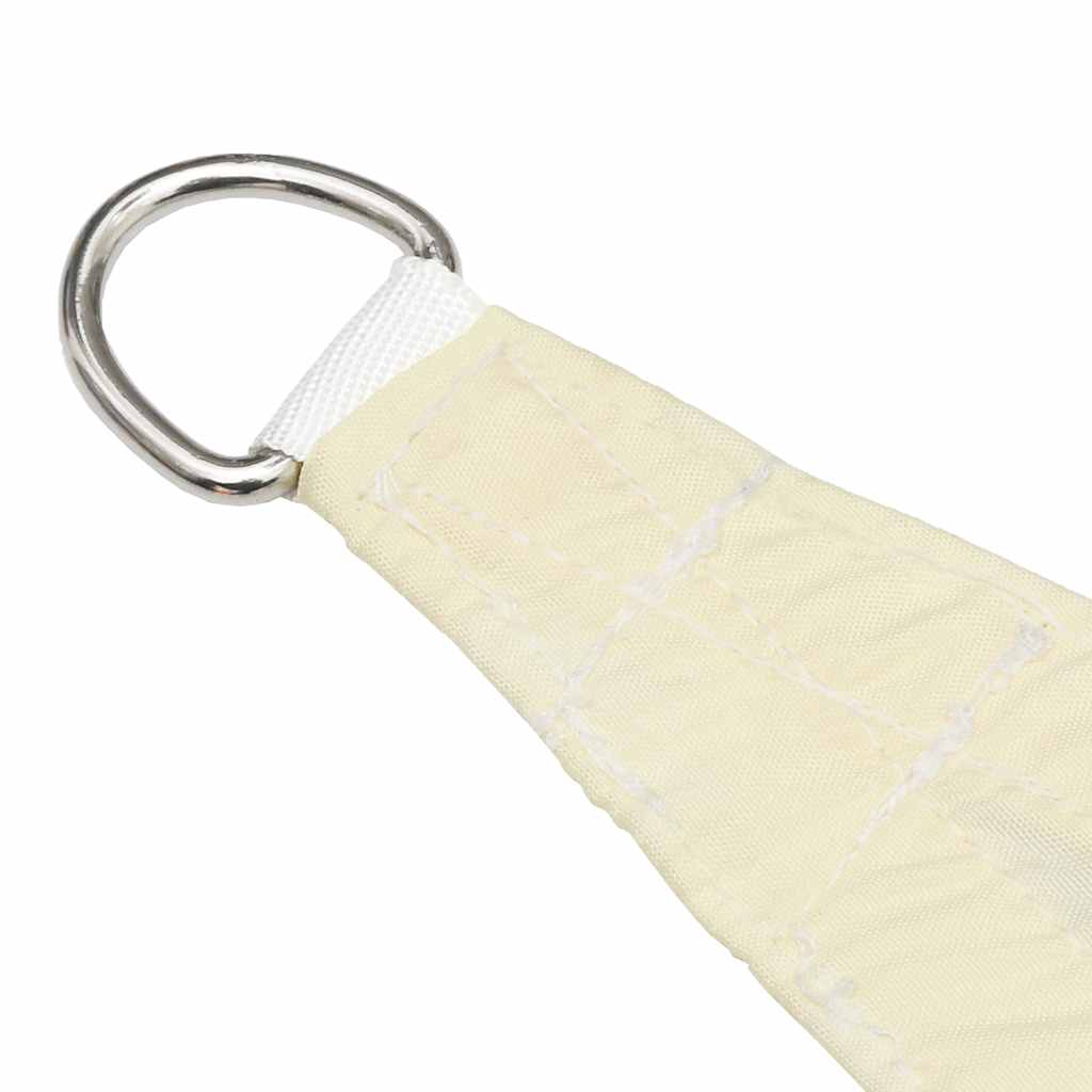 vidaXL Sunshade Sail Oxford Fabric Trapezium 2/4x3 m Cream 4