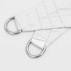 vidaXL Sunshade Sail Oxford Fabric Square 5x5 m White 5