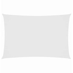 vidaXL Sunshade Sail Oxford Fabric Rectangular 2x5 m White 2