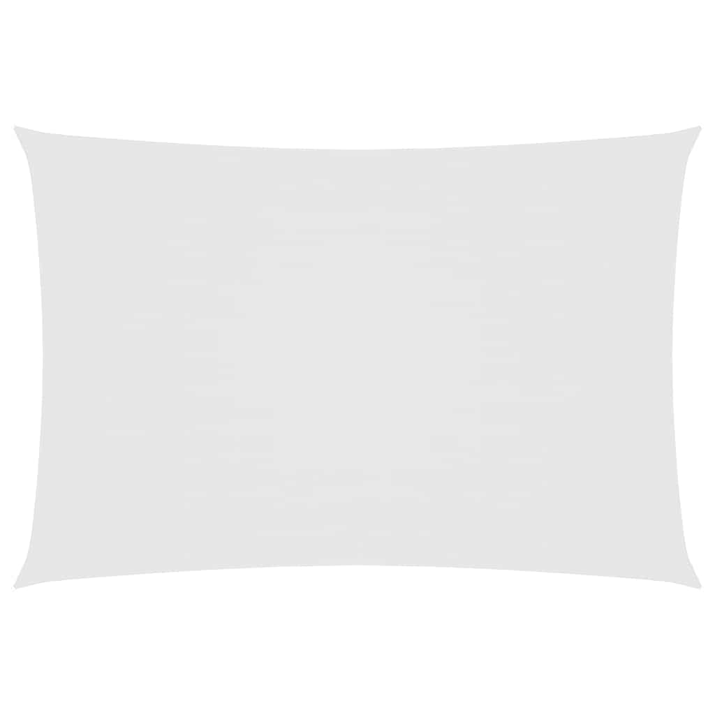 vidaXL Sunshade Sail Oxford Fabric Rectangular 2.5x4.5 m White 2