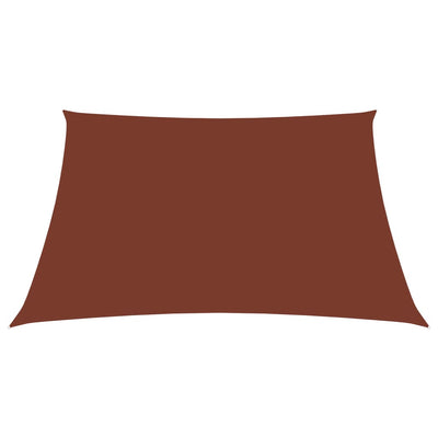 Sunshade Sail Oxford Fabric Square 3x3 m Terracotta