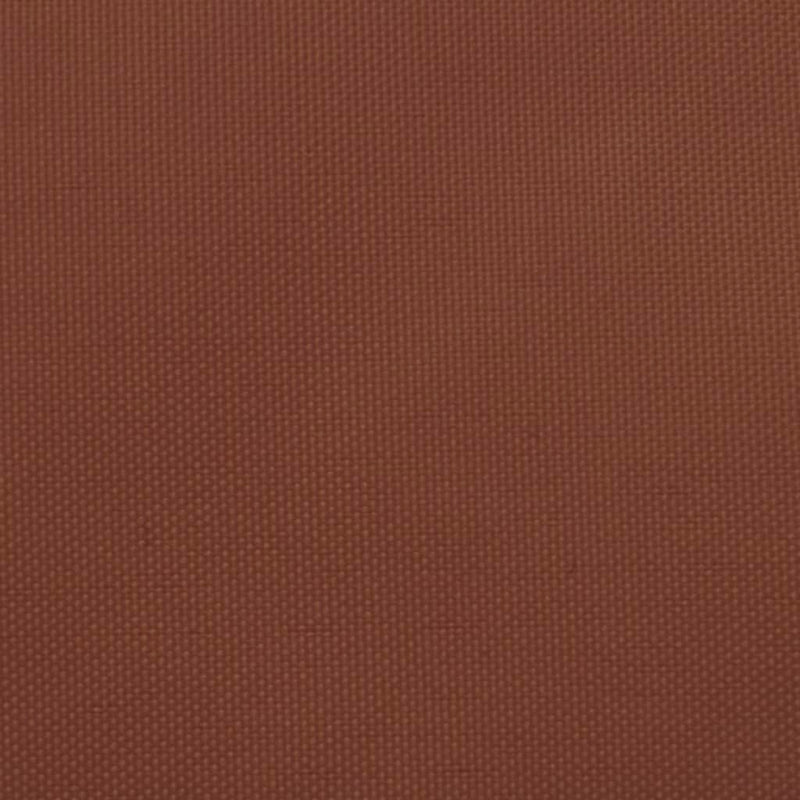 Sunshade Sail Oxford Fabric Square 3x3 m Terracotta