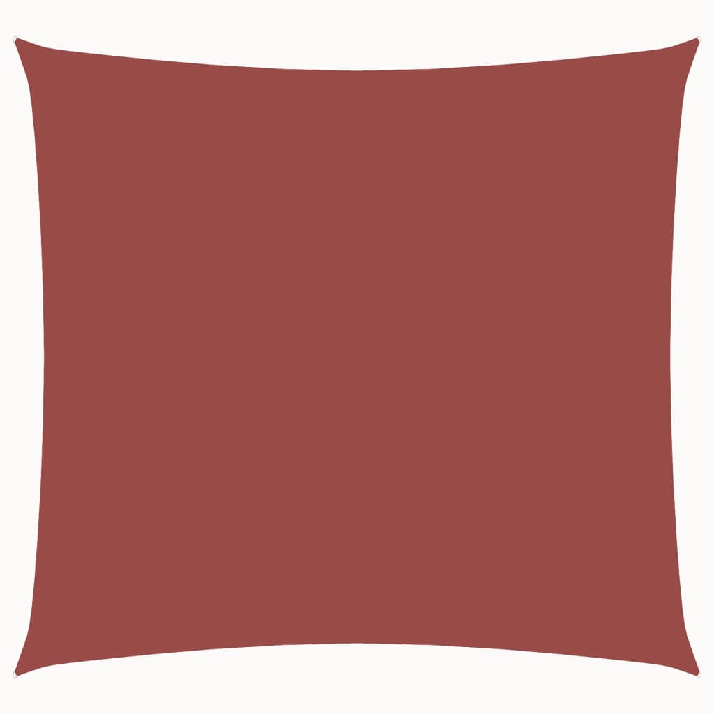 vidaXL Sunshade Sail Oxford Fabric Square 7x7 m Terracotta 2