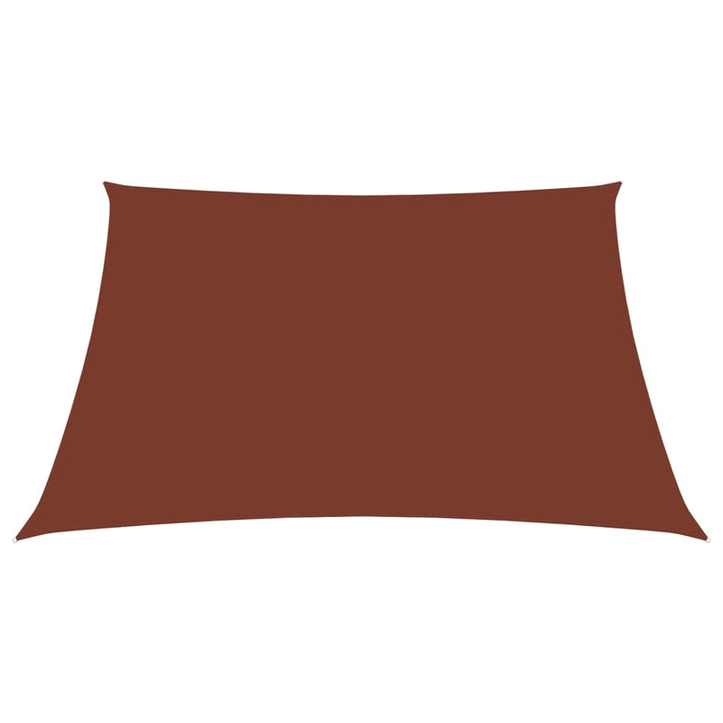 Sunshade Sail Oxford Fabric Square 7x7 m Terracotta