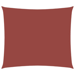 vidaXL Sunshade Sail Oxford Fabric Rectangular 2.5x3.5 m Terracotta 2